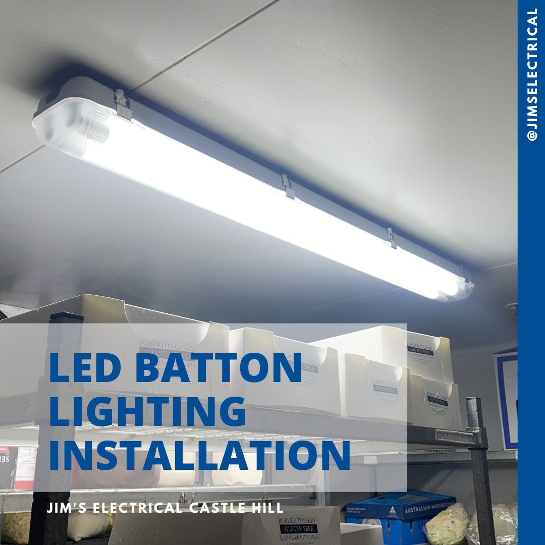 LED Batton Light Installation